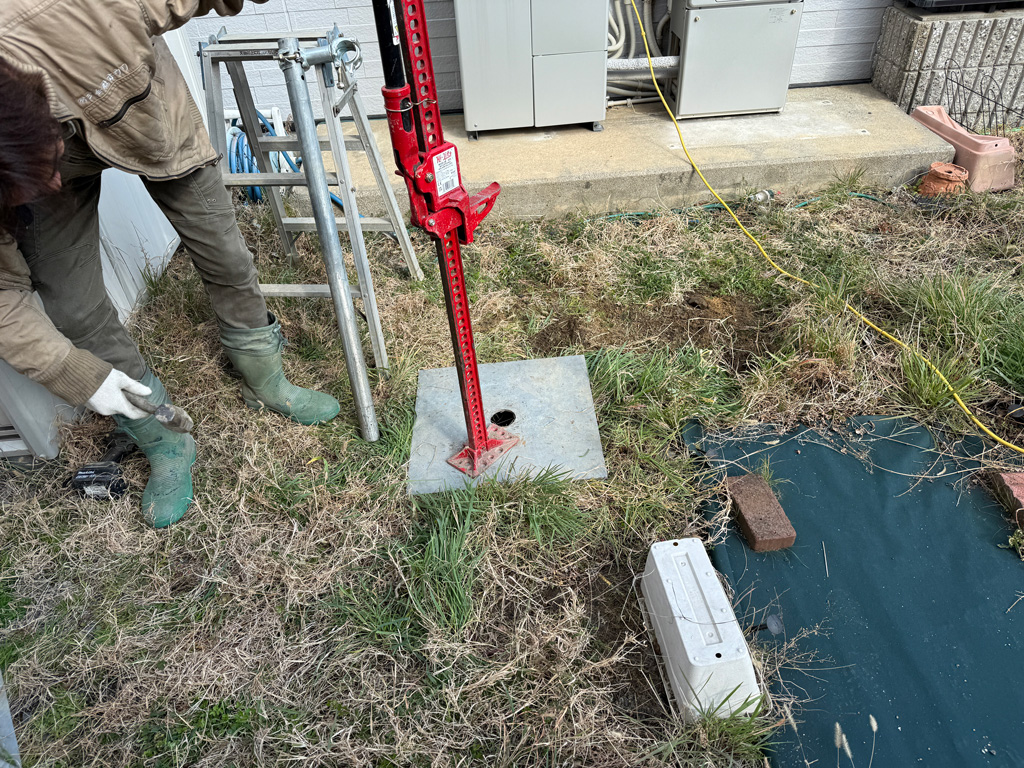 自宅の下に水脈があるのか不安 京都市内で井戸のテスト掘り